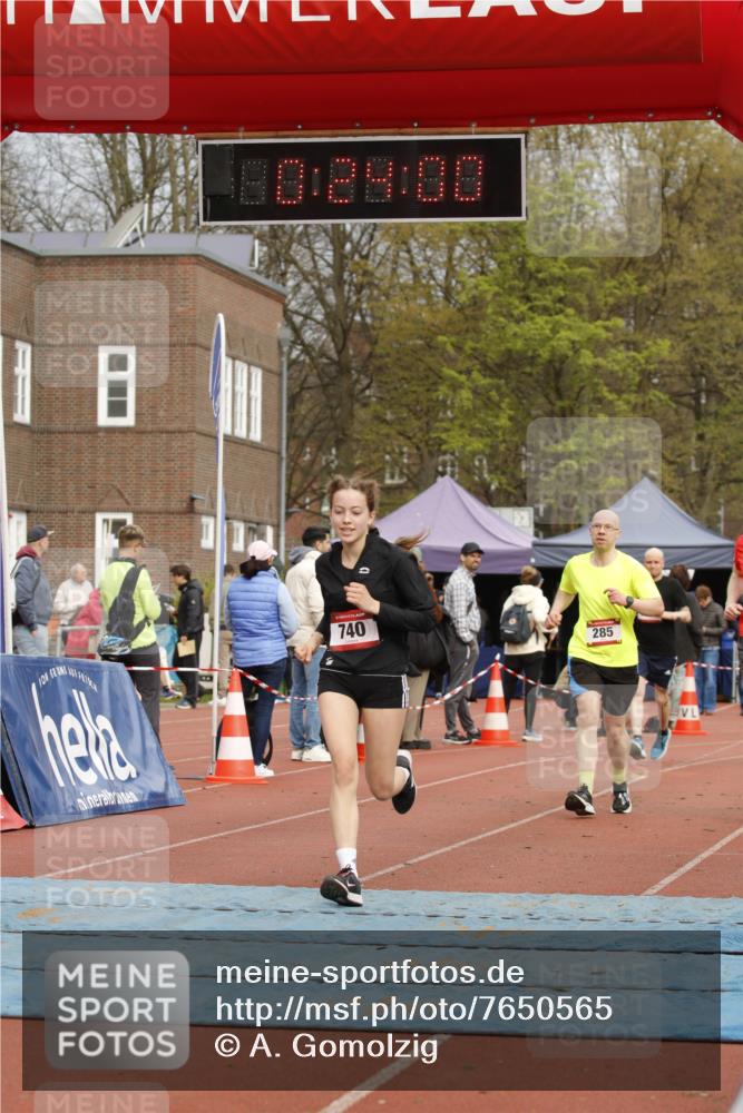 13.04.2025 - Hammer Lauf A. Gomolzig http://msf.ph/oto/7650565 13.04.2025 10:10:00 Ziel 285, 740, 1197, 1286, 1976 meine-sportfotos.de