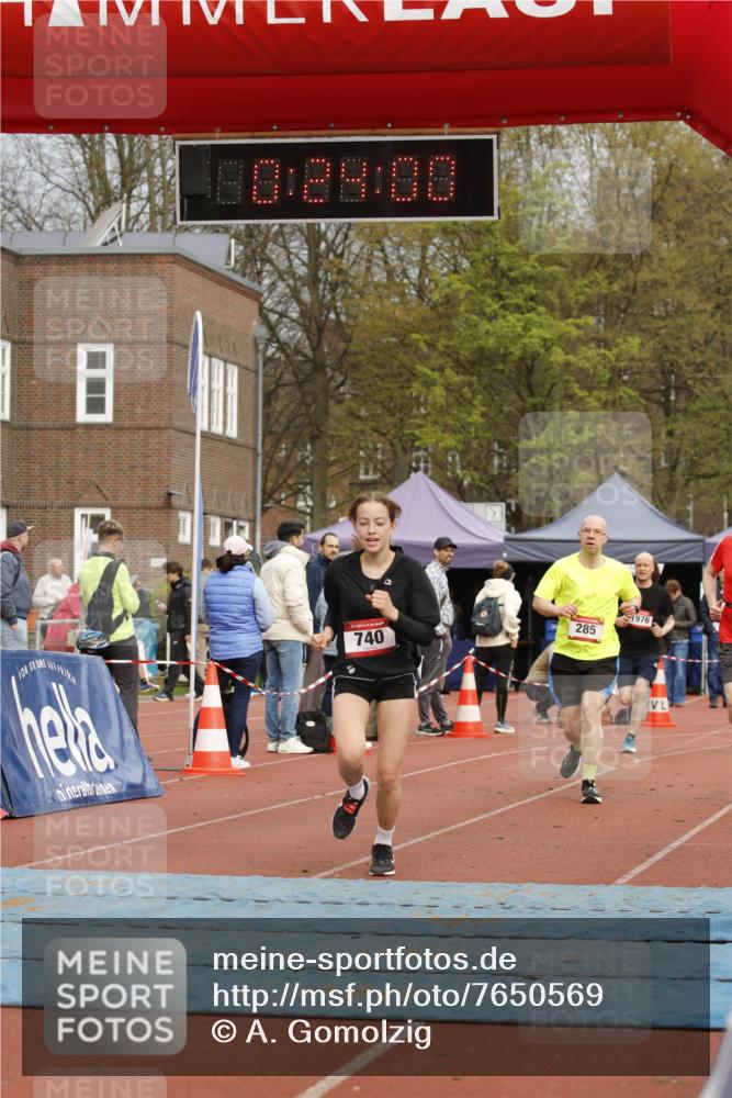 13.04.2025 - Hammer Lauf A. Gomolzig http://msf.ph/oto/7650569 13.04.2025 10:10:00 Ziel 285, 740, 1197, 1286, 1976 meine-sportfotos.de