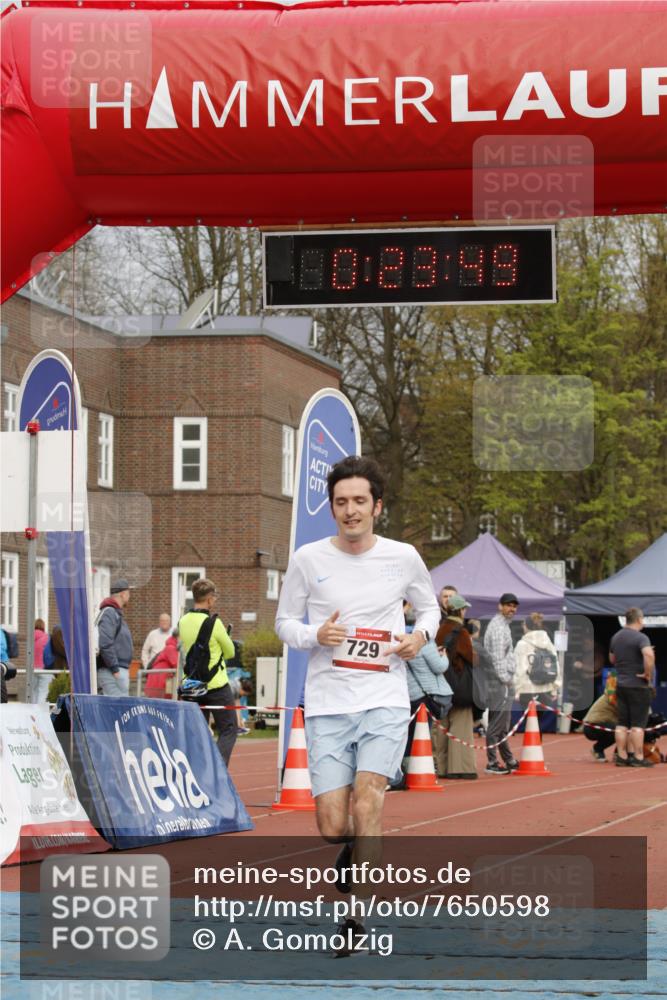 13.04.2025 - Hammer Lauf A. Gomolzig http://msf.ph/oto/7650598 13.04.2025 10:09:49 Ziel 611, 661, 729 meine-sportfotos.de