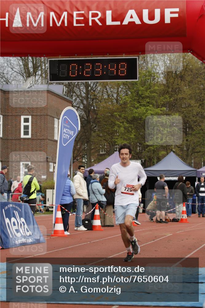 13.04.2025 - Hammer Lauf A. Gomolzig http://msf.ph/oto/7650604 13.04.2025 10:09:48 Ziel 611, 661, 729 meine-sportfotos.de