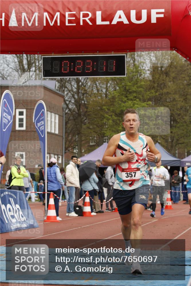 13.04.2025 - Hammer Lauf A. Gomolzig http://msf.ph/oto/7650697 13.04.2025 10:09:10 Ziel 155, 189, 357, 1757, 1919 meine-sportfotos.de