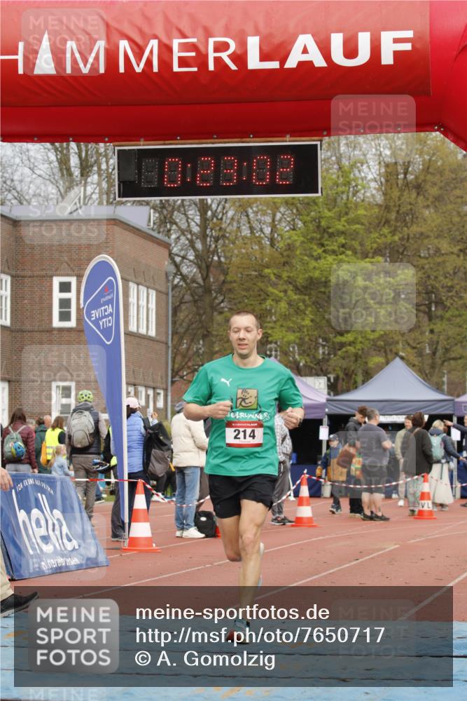 13.04.2025 - Hammer Lauf A. Gomolzig http://msf.ph/oto/7650717 13.04.2025 10:09:01 Ziel 214, 518 meine-sportfotos.de