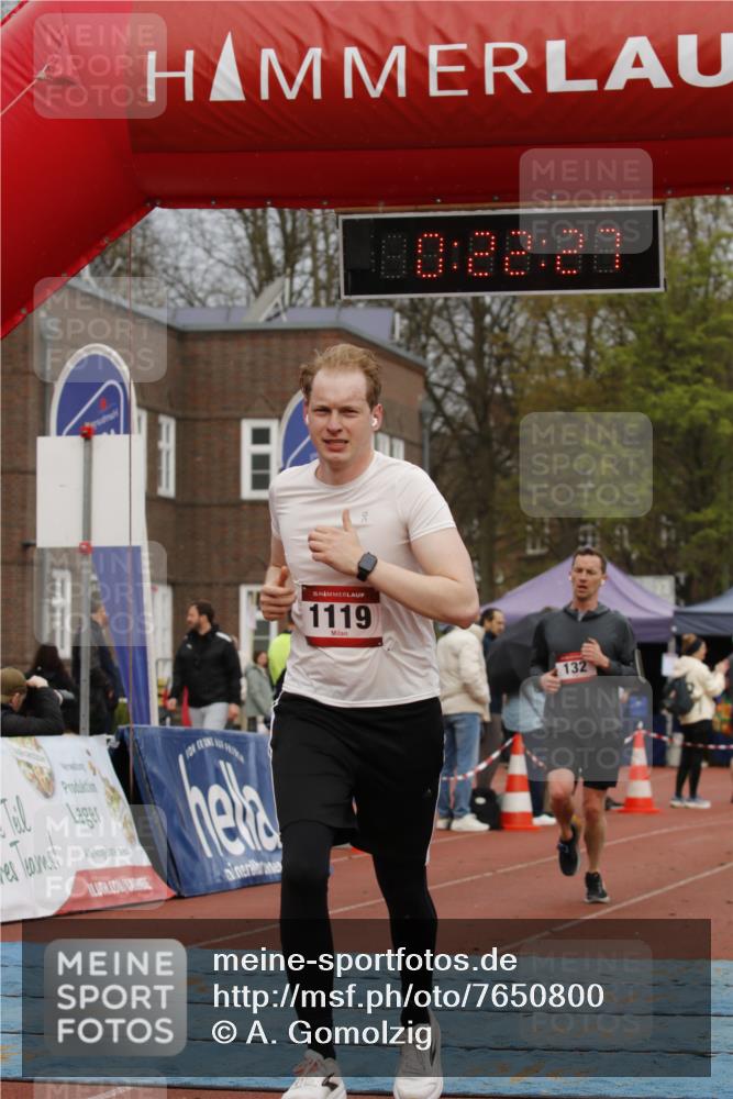 13.04.2025 - Hammer Lauf A. Gomolzig http://msf.ph/oto/7650800 13.04.2025 10:08:27 Ziel 132, 239, 766, 1119, 1349, 1987 meine-sportfotos.de