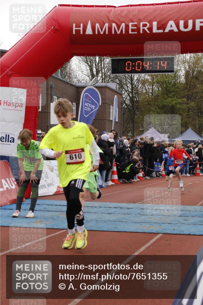 13.04.2025 - Hammer Lauf A. Gomolzig http://msf.ph/oto/7651355 13.04.2025 09:22:21 Ziel 458, 610, 1073, 1221, 1293, 1806 meine-sportfotos.de