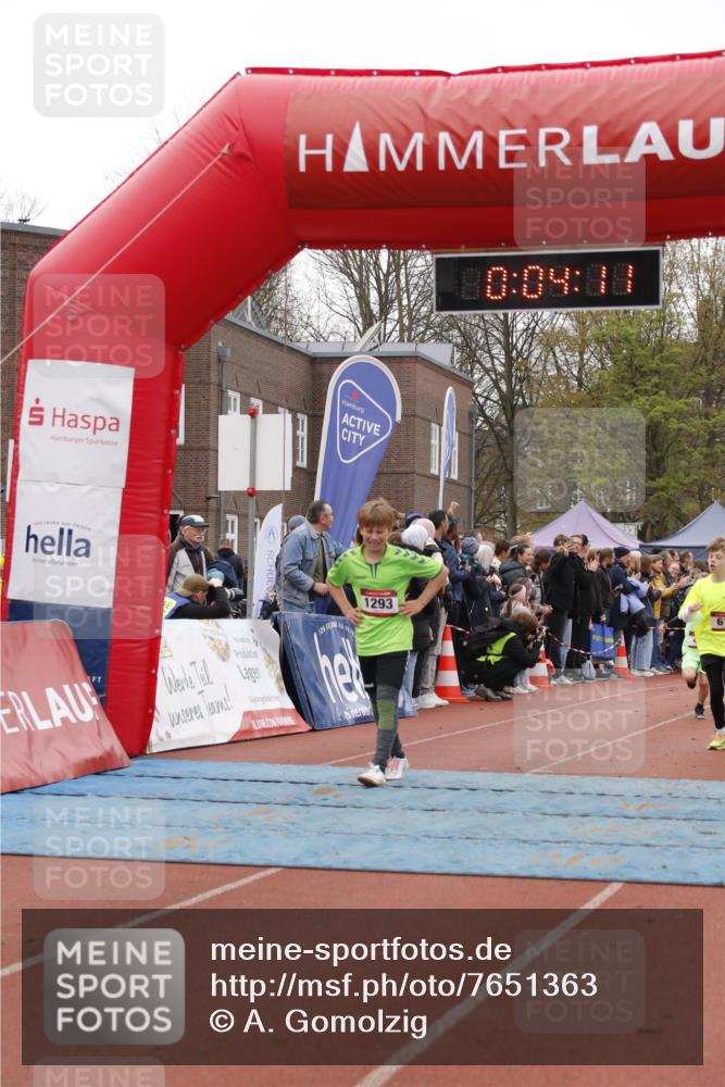 13.04.2025 - Hammer Lauf A. Gomolzig http://msf.ph/oto/7651363 13.04.2025 09:22:19 Ziel 458, 610, 1073, 1221, 1293, 1806 meine-sportfotos.de