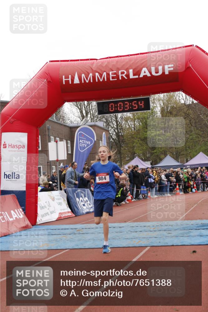 13.04.2025 - Hammer Lauf A. Gomolzig http://msf.ph/oto/7651388 13.04.2025 09:22:02 Ziel 984 meine-sportfotos.de