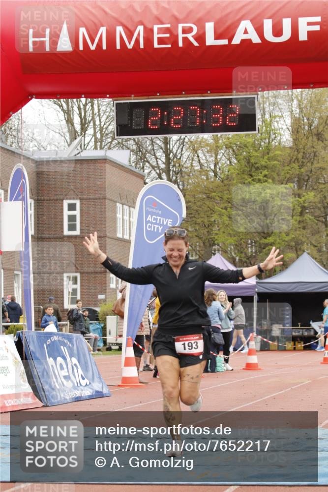 13.04.2025 - Hammer Lauf A. Gomolzig http://msf.ph/oto/7652217 13.04.2025 13:27:30 Ziel 193 meine-sportfotos.de