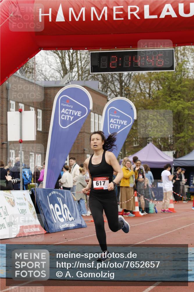 13.04.2025 - Hammer Lauf A. Gomolzig http://msf.ph/oto/7652657 13.04.2025 13:14:44 Ziel 617 meine-sportfotos.de
