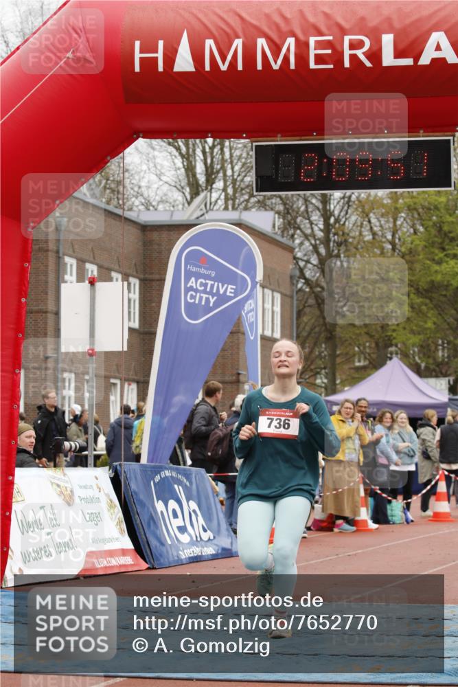 13.04.2025 - Hammer Lauf A. Gomolzig http://msf.ph/oto/7652770 13.04.2025 13:09:49 Ziel 736 meine-sportfotos.de