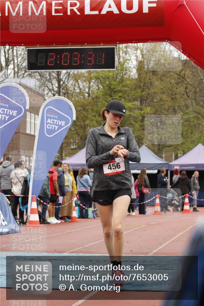 13.04.2025 - Hammer Lauf A. Gomolzig http://msf.ph/oto/7653005 13.04.2025 13:03:29 Ziel 456 meine-sportfotos.de