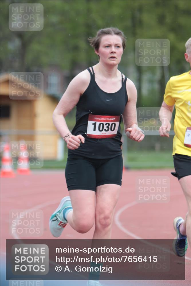 13.04.2025 - Hammer Lauf A. Gomolzig http://msf.ph/oto/7656415 13.04.2025 10:06:37 Ziel 404, 405, 623, 1030 meine-sportfotos.de