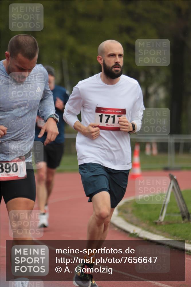 13.04.2025 - Hammer Lauf A. Gomolzig http://msf.ph/oto/7656647 13.04.2025 10:08:14 Ziel 390, 889, 1717, 1797 meine-sportfotos.de
