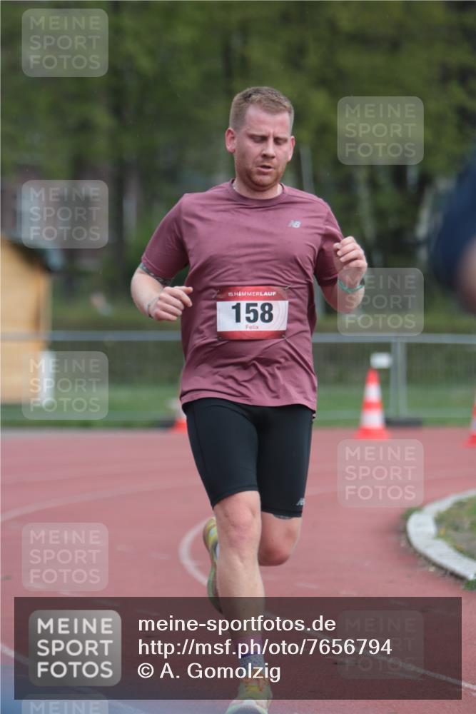 13.04.2025 - Hammer Lauf A. Gomolzig http://msf.ph/oto/7656794 13.04.2025 10:09:17 Ziel 158, 982, 1074 meine-sportfotos.de