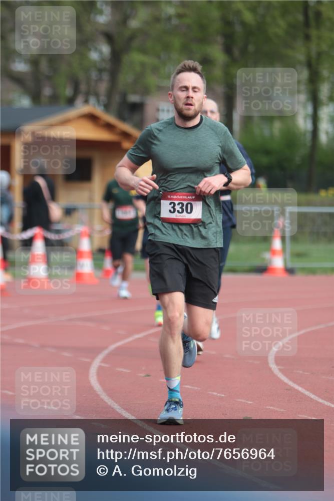 13.04.2025 - Hammer Lauf A. Gomolzig http://msf.ph/oto/7656964 13.04.2025 10:10:31 Ziel 122, 330, 383, 769, 1728, 1964 meine-sportfotos.de