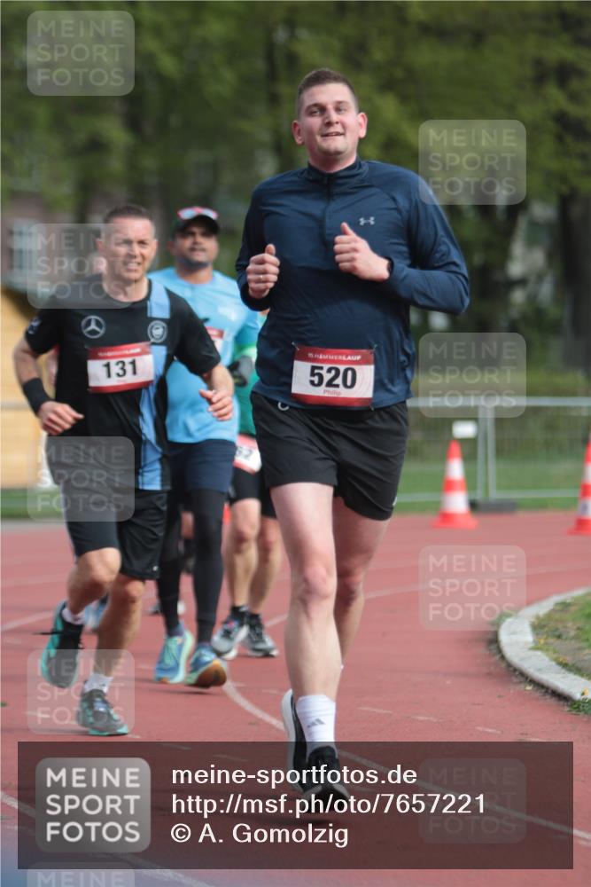 13.04.2025 - Hammer Lauf A. Gomolzig http://msf.ph/oto/7657221 13.04.2025 10:11:51 Ziel 131, 162, 286, 520, 1795, 1841 meine-sportfotos.de