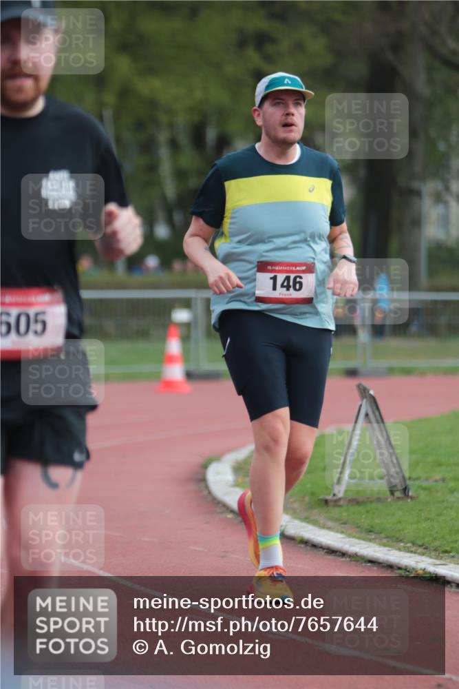 13.04.2025 - Hammer Lauf A. Gomolzig http://msf.ph/oto/7657644 13.04.2025 10:14:35 Ziel 146, 157, 181, 288, 338, 537, 605, 1805 meine-sportfotos.de