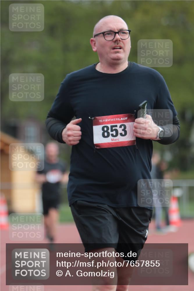 13.04.2025 - Hammer Lauf A. Gomolzig http://msf.ph/oto/7657855 13.04.2025 10:15:53 Ziel 110, 282, 853, 1010, 1337, 1877 meine-sportfotos.de