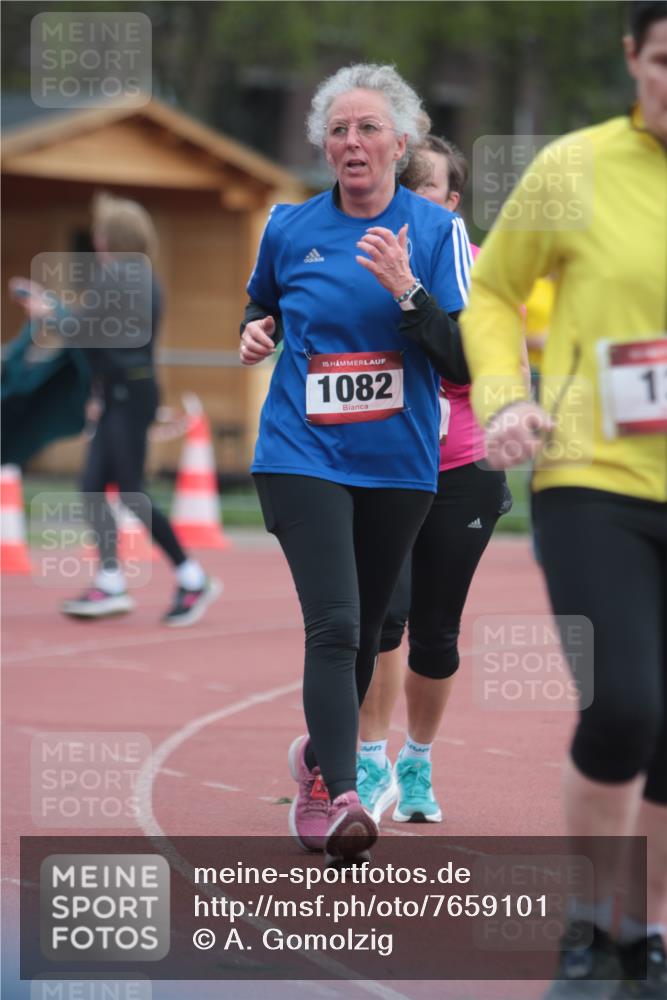 13.04.2025 - Hammer Lauf A. Gomolzig http://msf.ph/oto/7659101 13.04.2025 10:20:17 Ziel 138, 204, 1082, 1910 meine-sportfotos.de