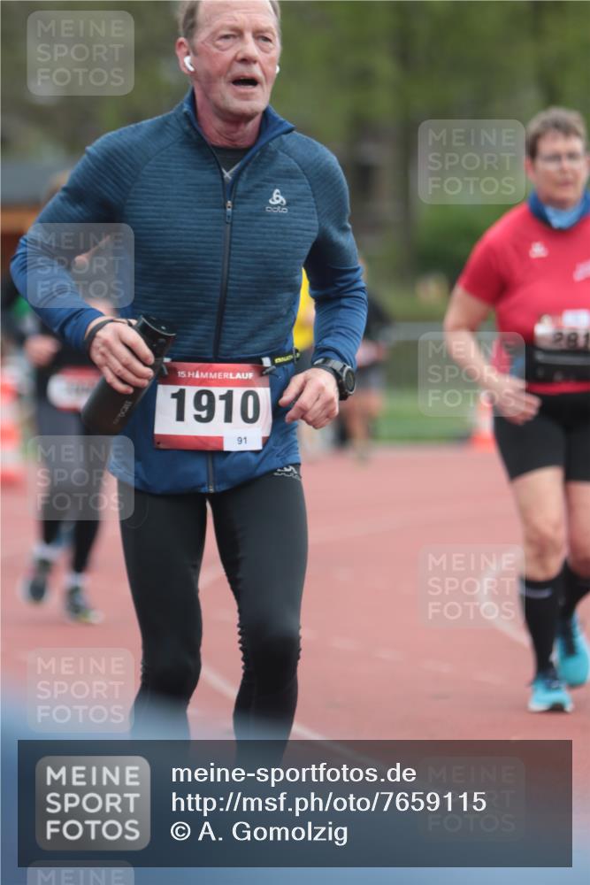 13.04.2025 - Hammer Lauf A. Gomolzig http://msf.ph/oto/7659115 13.04.2025 10:20:24 Ziel 281, 351, 1732, 1733, 1908, 1910 meine-sportfotos.de