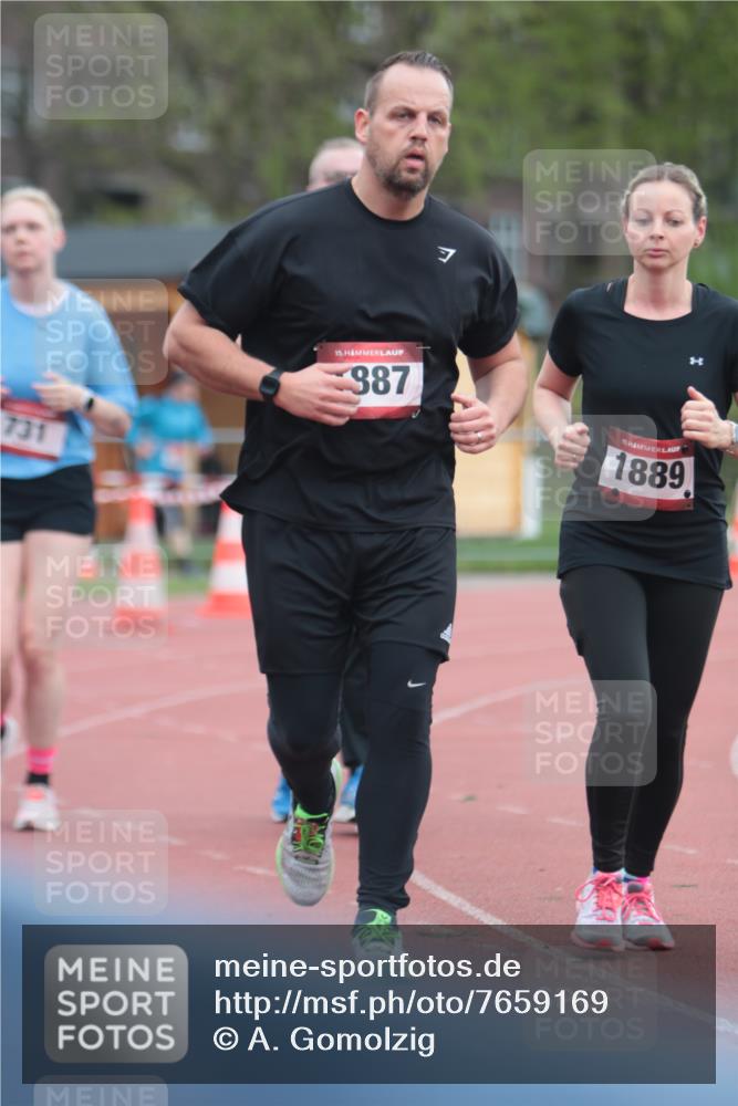 13.04.2025 - Hammer Lauf A. Gomolzig http://msf.ph/oto/7659169 13.04.2025 10:20:54 Ziel 130, 731, 733, 1803, 1887, 1889 meine-sportfotos.de