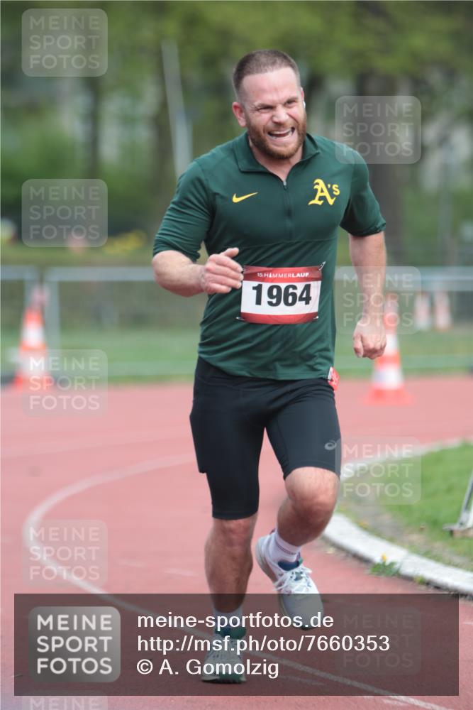13.04.2025 - Hammer Lauf A. Gomolzig http://msf.ph/oto/7660353 13.04.2025 10:36:36 Ziel 314, 742, 1964 meine-sportfotos.de