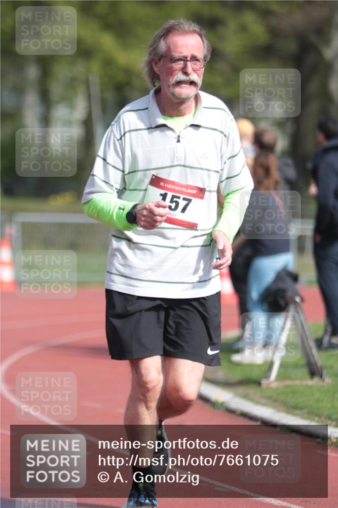 13.04.2025 - Hammer Lauf A. Gomolzig http://msf.ph/oto/7661075 13.04.2025 10:44:08 Ziel 157, 1815, 1884 meine-sportfotos.de