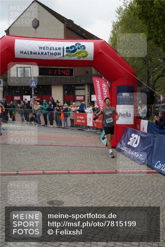 04.05.2025 - 8. Wedeler Halbmarathon Felixshl http://msf.ph/oto/7815199 04.05.2025 11:17:38 Ziel 1184, 1207 meine-sportfotos.de