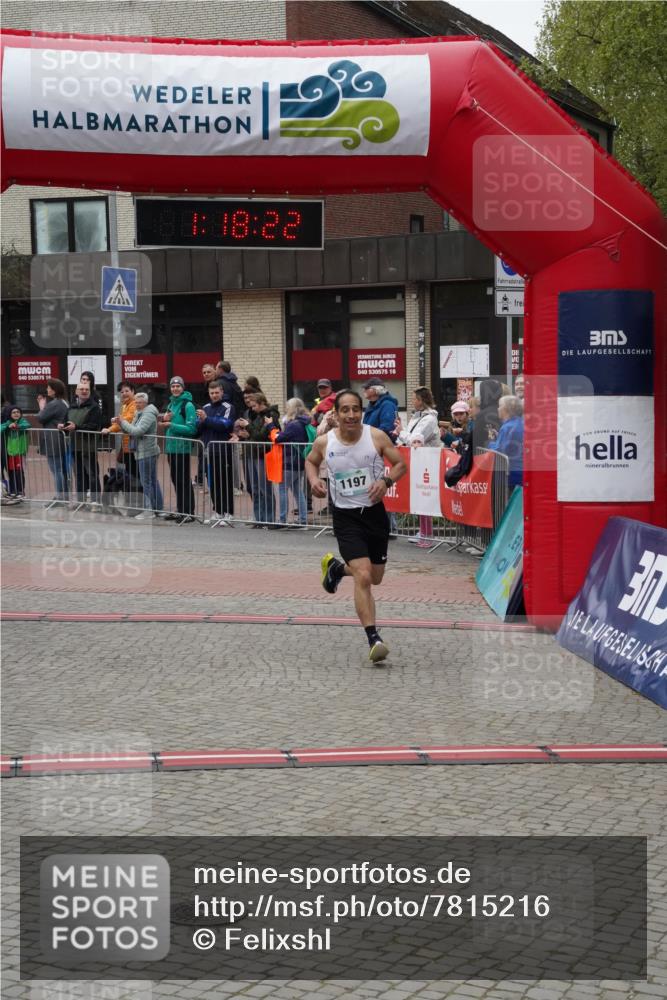 04.05.2025 - 8. Wedeler Halbmarathon Felixshl http://msf.ph/oto/7815216 04.05.2025 11:18:20 Ziel 1197 meine-sportfotos.de