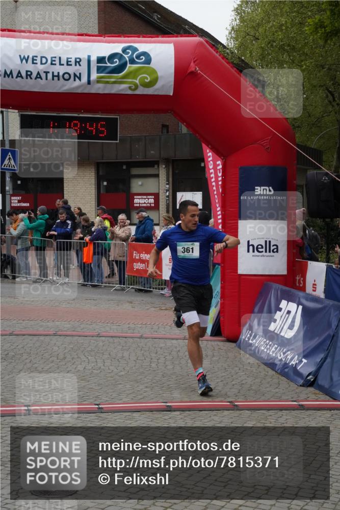 04.05.2025 - 8. Wedeler Halbmarathon Felixshl http://msf.ph/oto/7815371 04.05.2025 11:19:43 Ziel 361, 534 meine-sportfotos.de