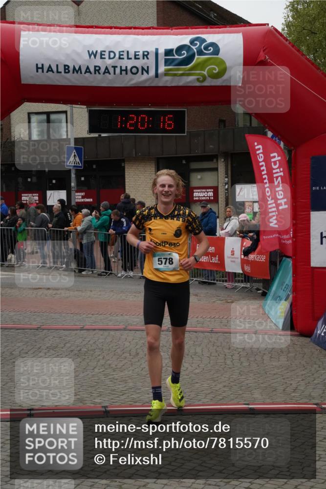 04.05.2025 - 8. Wedeler Halbmarathon Felixshl http://msf.ph/oto/7815570 04.05.2025 11:20:14 Ziel 578 meine-sportfotos.de