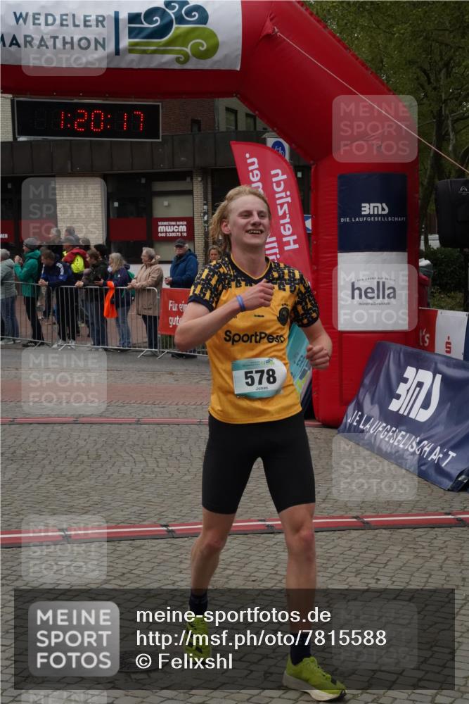 04.05.2025 - 8. Wedeler Halbmarathon Felixshl http://msf.ph/oto/7815588 04.05.2025 11:20:15 Ziel 578 meine-sportfotos.de