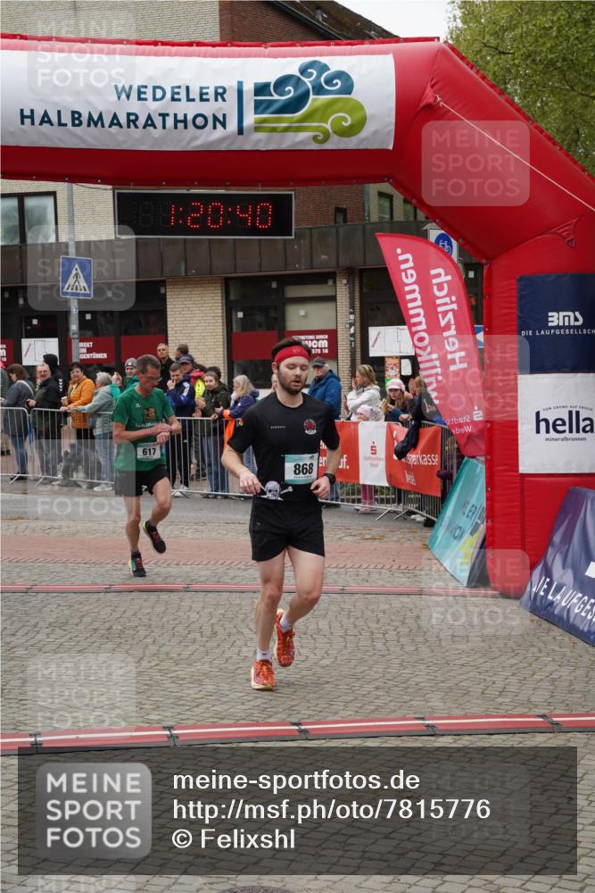 04.05.2025 - 8. Wedeler Halbmarathon Felixshl http://msf.ph/oto/7815776 04.05.2025 11:20:38 Ziel 617, 628, 868, 1156 meine-sportfotos.de