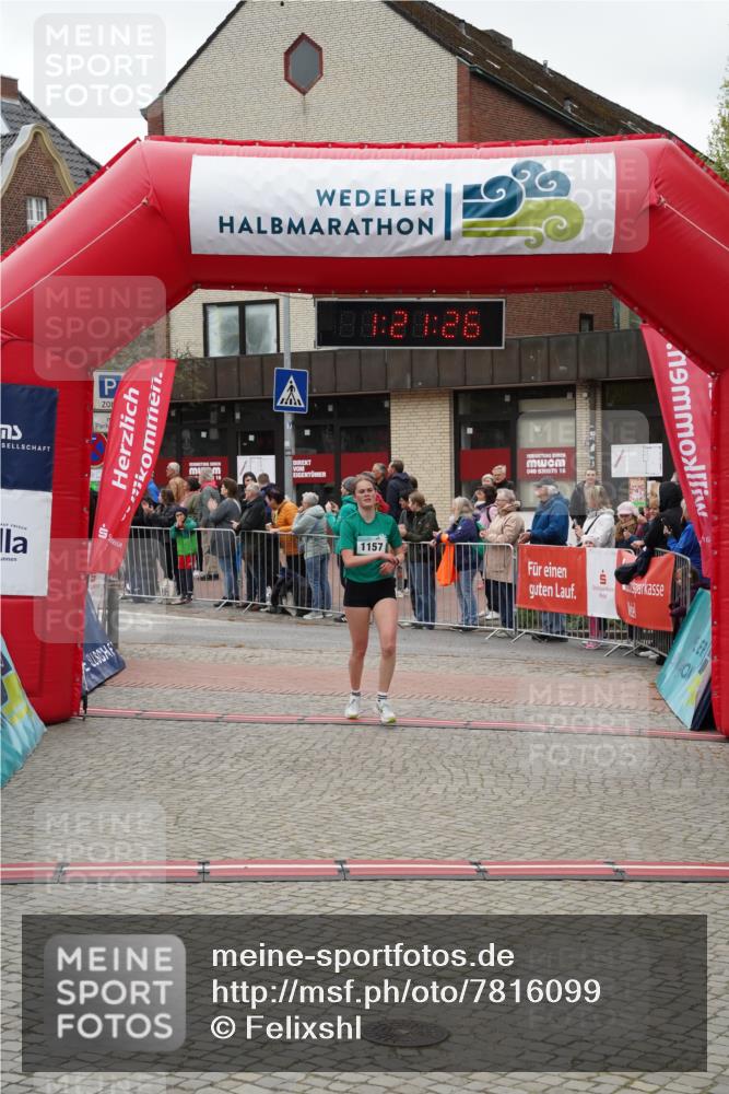 04.05.2025 - 8. Wedeler Halbmarathon Felixshl http://msf.ph/oto/7816099 04.05.2025 11:21:24 Ziel 1157 meine-sportfotos.de