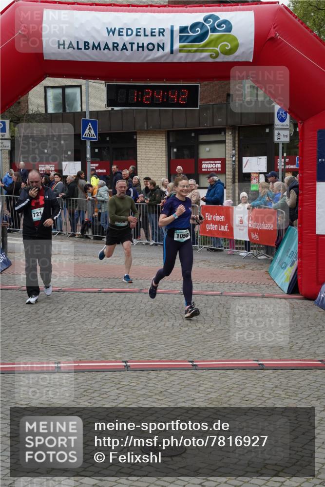 04.05.2025 - 8. Wedeler Halbmarathon Felixshl http://msf.ph/oto/7816927 04.05.2025 11:24:40 Ziel 638, 721, 827, 998, 1058, 1199 meine-sportfotos.de