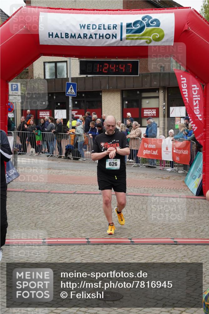 04.05.2025 - 8. Wedeler Halbmarathon Felixshl http://msf.ph/oto/7816945 04.05.2025 11:24:45 Ziel 626, 638, 721, 827, 1058 meine-sportfotos.de