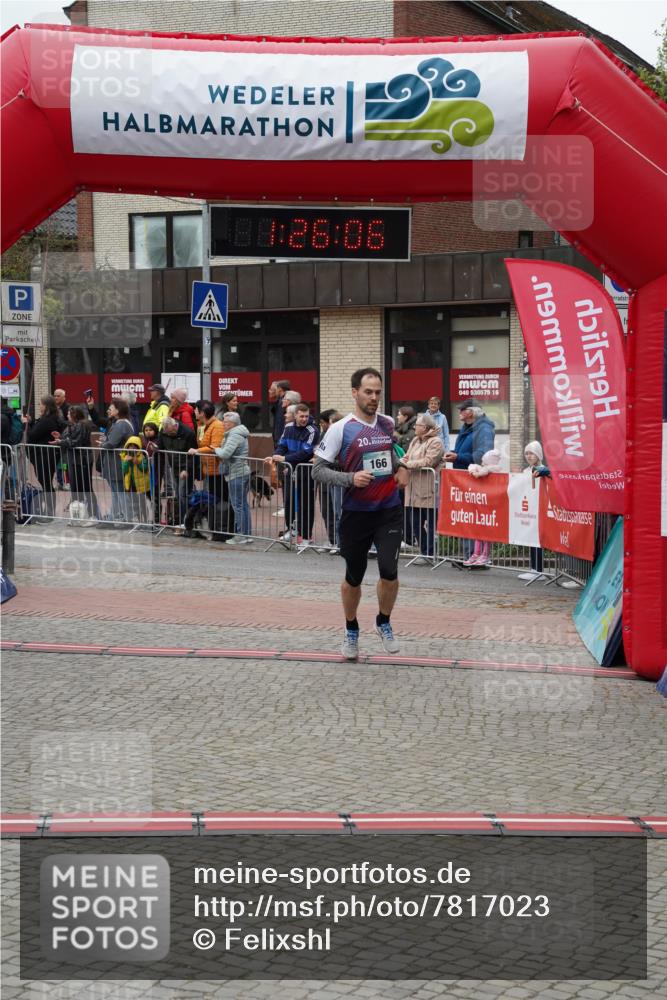 04.05.2025 - 8. Wedeler Halbmarathon Felixshl http://msf.ph/oto/7817023 04.05.2025 11:26:04 Ziel 166 meine-sportfotos.de