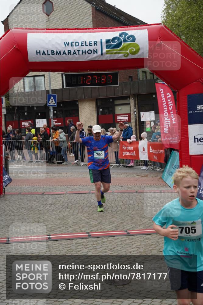 04.05.2025 - 8. Wedeler Halbmarathon Felixshl http://msf.ph/oto/7817177 04.05.2025 11:27:35 Ziel 674, 705, 790 meine-sportfotos.de