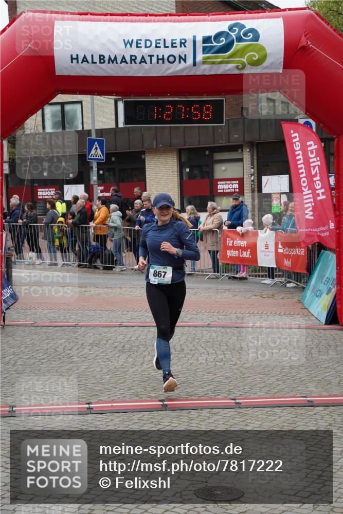 04.05.2025 - 8. Wedeler Halbmarathon Felixshl http://msf.ph/oto/7817222 04.05.2025 11:27:56 Ziel 867 meine-sportfotos.de
