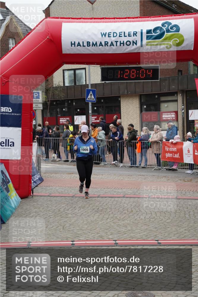 04.05.2025 - 8. Wedeler Halbmarathon Felixshl http://msf.ph/oto/7817228 04.05.2025 11:28:02 Ziel 1008 meine-sportfotos.de