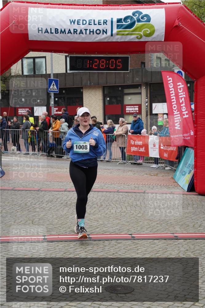 04.05.2025 - 8. Wedeler Halbmarathon Felixshl http://msf.ph/oto/7817237 04.05.2025 11:28:03 Ziel 1008 meine-sportfotos.de