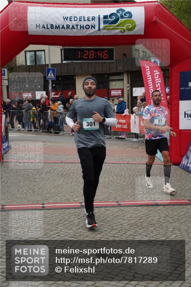 04.05.2025 - 8. Wedeler Halbmarathon Felixshl http://msf.ph/oto/7817289 04.05.2025 11:28:44 Ziel 27, 227, 228, 301 meine-sportfotos.de