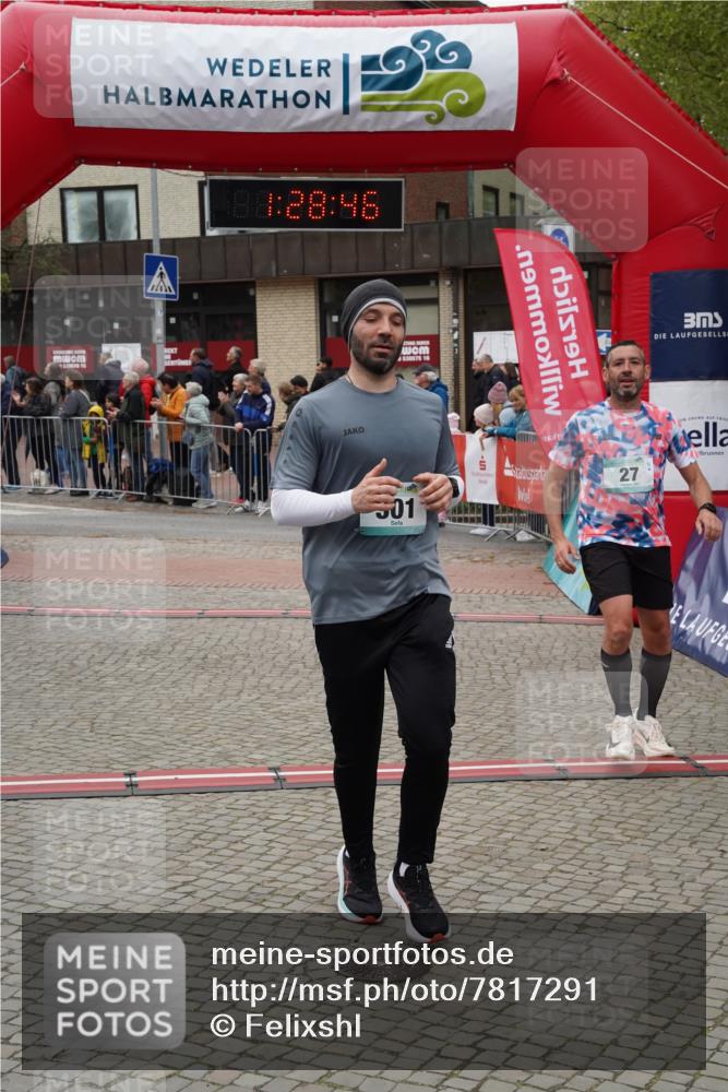 04.05.2025 - 8. Wedeler Halbmarathon Felixshl http://msf.ph/oto/7817291 04.05.2025 11:28:44 Ziel 27, 227, 228, 301 meine-sportfotos.de