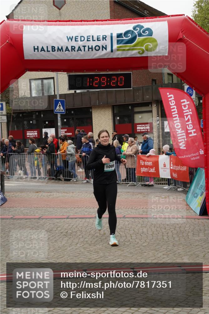 04.05.2025 - 8. Wedeler Halbmarathon Felixshl http://msf.ph/oto/7817351 04.05.2025 11:29:18 Ziel 1099, 1203 meine-sportfotos.de