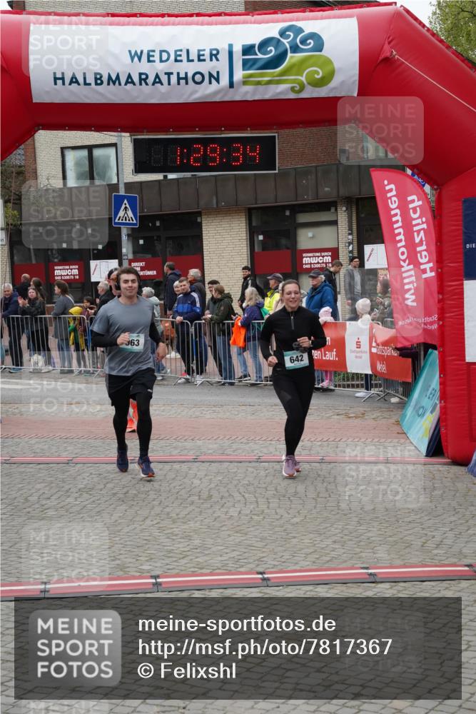 04.05.2025 - 8. Wedeler Halbmarathon Felixshl http://msf.ph/oto/7817367 04.05.2025 11:29:32 Ziel 188, 642, 963 meine-sportfotos.de