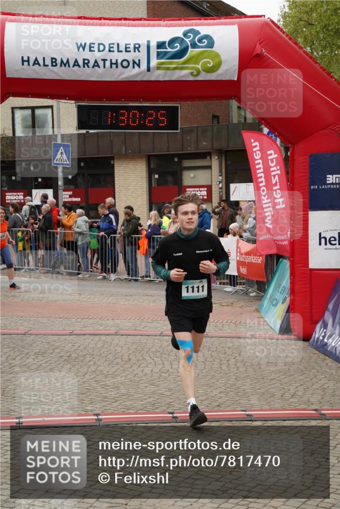04.05.2025 - 8. Wedeler Halbmarathon Felixshl http://msf.ph/oto/7817470 04.05.2025 11:30:23 Ziel 514, 929, 1111 meine-sportfotos.de
