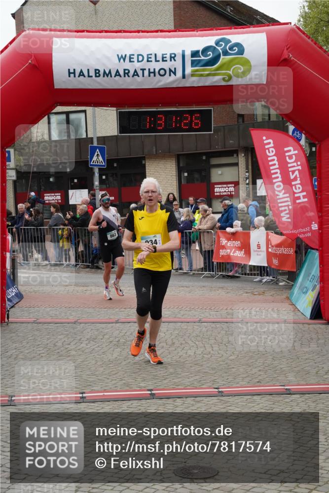 04.05.2025 - 8. Wedeler Halbmarathon Felixshl http://msf.ph/oto/7817574 04.05.2025 11:31:24 Ziel 840, 863, 934 meine-sportfotos.de