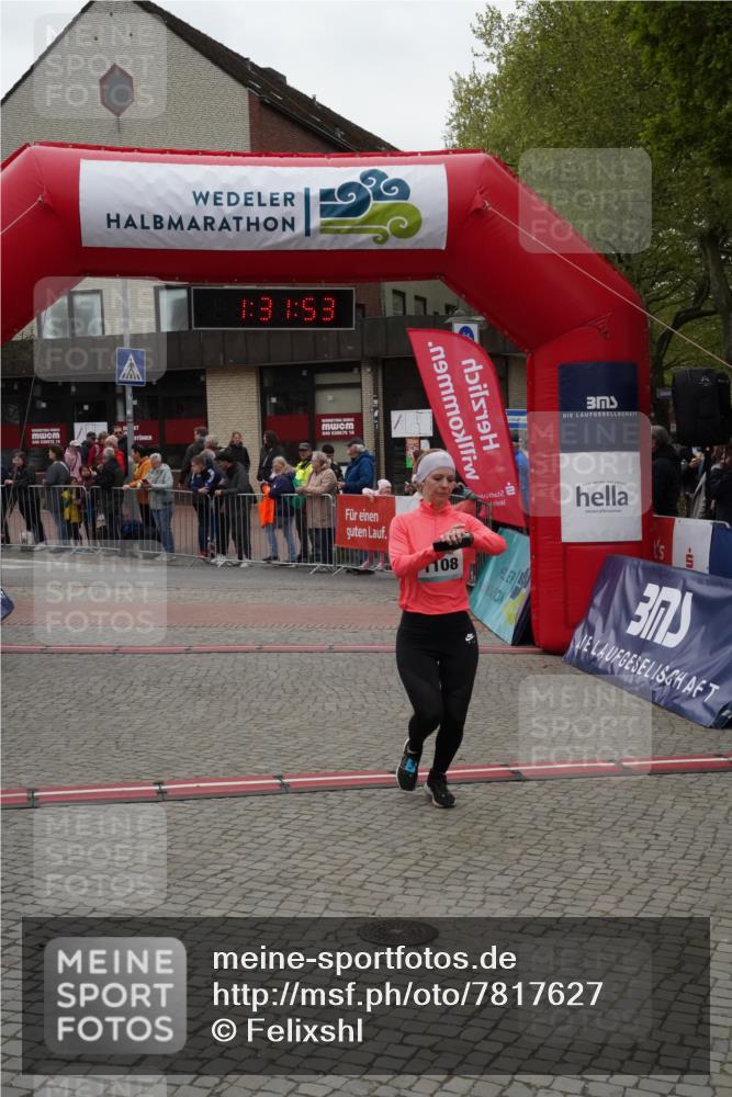 04.05.2025 - 8. Wedeler Halbmarathon Felixshl http://msf.ph/oto/7817627 04.05.2025 11:31:51 Ziel 1108 meine-sportfotos.de