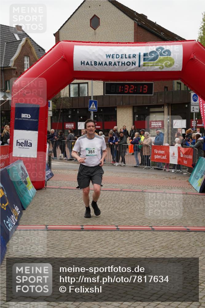 04.05.2025 - 8. Wedeler Halbmarathon Felixshl http://msf.ph/oto/7817634 04.05.2025 11:32:11 Ziel 351 meine-sportfotos.de