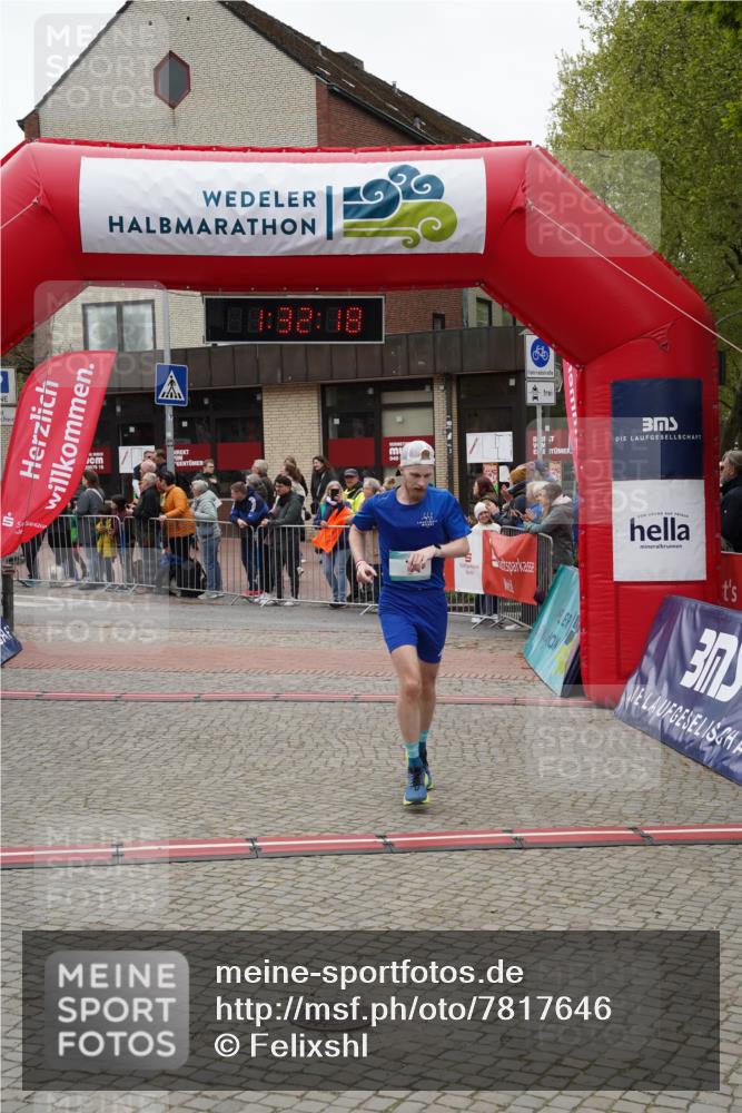 04.05.2025 - 8. Wedeler Halbmarathon Felixshl http://msf.ph/oto/7817646 04.05.2025 11:32:16 Ziel 7, 351 meine-sportfotos.de