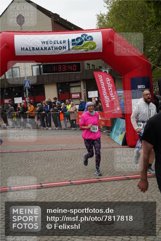 04.05.2025 - 8. Wedeler Halbmarathon Felixshl http://msf.ph/oto/7817818 04.05.2025 11:33:38 Ziel 323, 785, 1128, 1183 meine-sportfotos.de